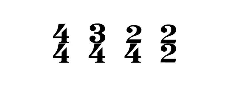 Simple time signatures