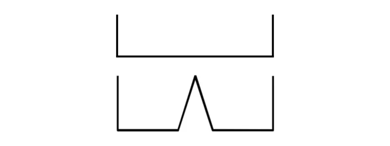 Variable pedal mark